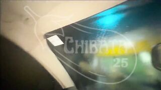 Monica Lima makes her cuckolded spouse take her hung boyfriend in the back seat along with Lalla Potira - 25cm of thick shlong inside the 2 married whores COMPLETE ON RED