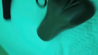 Unfathomable Jerking off: Silicone sleeve + Ring setup