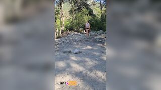 My wife showing off at the park & Twerk - PAWG - Public Flashing - Large white booty