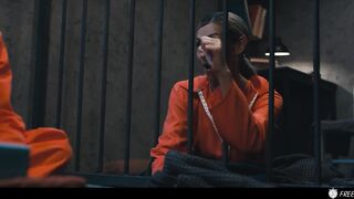 Golden-haired Pranked In Mixed Prison - Veronica Leal Time Stop Freeze Screwed