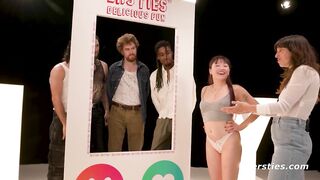 Ersties - Tinder In Real Life - Charming Amateur Chicks Elect Their Sex Date