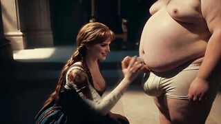 Fiery Braided Redhead Princess Broken – Blameless Winter Royal Turns Into Cum-Guzzling Cowgirl Wench