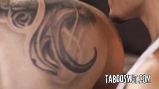 Large Melons mother I'd like to fuck Has Sex Affair With Large Jock Stepson After Divorce - Arabelle Raphael