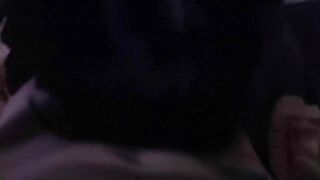 похотливая альтуха глотает мой член полностью!