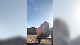 Took my sextoy outside