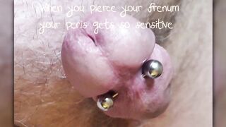Charming Frenum Dong "Frenum Piercing Explained"