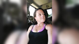 Real White Freckled Country Angel Filming In Between Her Legs and Down Her Cleavage (Would u eat me, would u screw me like this)?