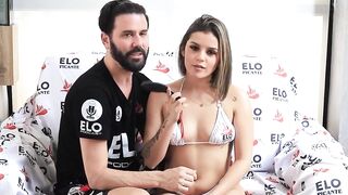 Melanie caceres en la previa al cuarto picante