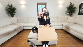 Thank u Pornhub. Unboxing/try on my free merch for reaching 25k subs