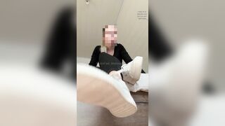 U watch my white socks and hope I’ll let u closer. Permission comes later. (V457)