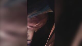 Hear how juicy the bitches snatch is whilst whimpering and implores master to "plz stick it back in"