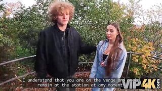 VIP4K. Roksolana Mir Suck a Stranger's Rod, that will solve our Financial Problems