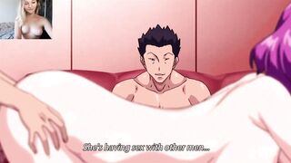 Cuck's hotty prefers all holes filled [uncensored comics English subtitles]