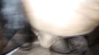 My stepdad cums in my twat and I give him a captivating oral-sex