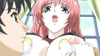 Anime hawt three-some with sister and ally