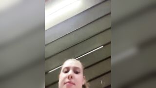 Hard fingering twat public sexy