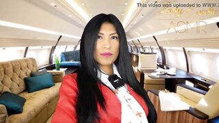 ASMR Carnal- Lascivious Intimate Flight Attendant