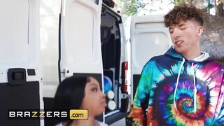 BRAZZERS - Wicca LaVey And Madalina Moon Exchange Partners For A Camping Foursome Adventure