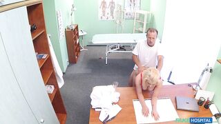 Fake Hospital - Hawt Medical Student Oral job to Unfathomable Snatch Pounding