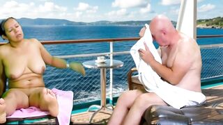 PREVIEW OF SEX BOAT RIDE ON THE SEA WITH CUMANDRIDE6 AND OLPR