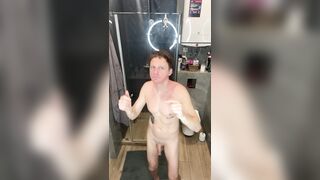 For the 1st time at 42 years old I applied cream to my rod.