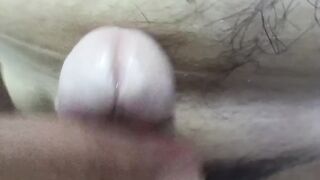Massive Edging Spunk fountain. Close up frenulum play ejaculation