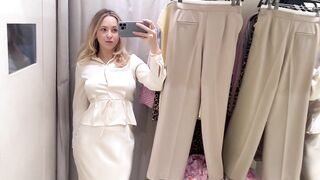 trying on haul zara hot summer collection transparent haul watch throughout