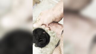 So lascivious had to fun myself in a public restroom