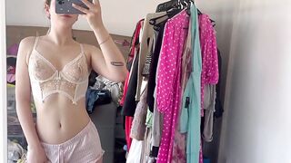 Watch Throughout Cleaning Beauty Masturbation eighteen yo cute golden-haired hotty Stripped Abode Cleaning Hawt Underware
