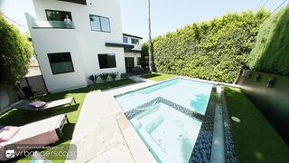 VR Bangers: Teen Xxlayna Marie Screws and Cums With a Pool Stud to Castigate Her Ex - VR Porn