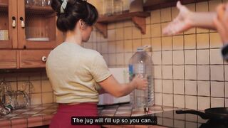 STEP-SIBLINGS film a FAKE ADULT MOVIE, but it doesn't go well