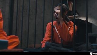 Bratty Golden-haired Pranked In Mixed Prison - Veronica Leal Time Stop Freeze Banged