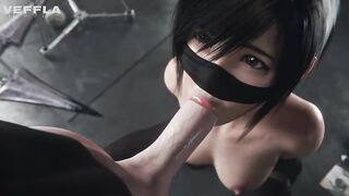 Yuffie Kisaragi's Wild Interrogation Screw: Last Dream Anime 60FPS Creampie Bare Animation