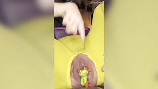 Playing With Naive Object In My Twat