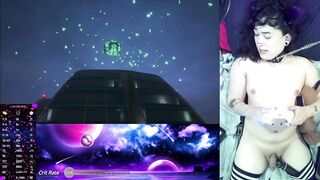 Realm hearts three Cute Trans Catgirl Gamer Succubus Streams Games During the time that Viewers Control her Sextoy