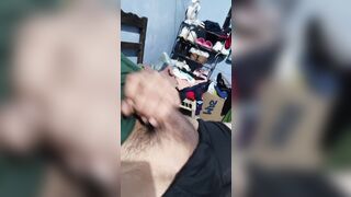 Grabando mi verga para mostrarle a la zorra de mi'mante lo que le voy a meter