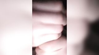 Solo, wanking my dong ???????????????? with cum discharged