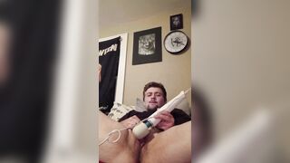 Cumming All Over My Hitachi Vibe