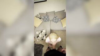 Blond femboy getting screwed and gave oral pleasure