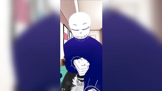 Homosexual sans tugjob on Vrchat(test movie scene)