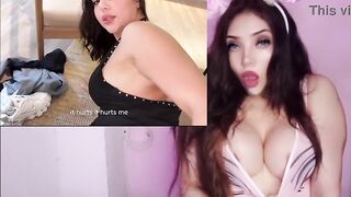 Super lewd Latin chick gets screwed in the booty