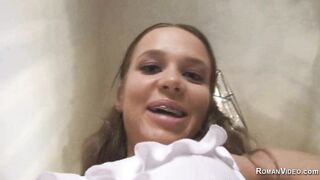 Hawt Gal With Braces Cuckolds Her stepdad And Locks Him In Chastity And Eats Creampies Hard Sex and pov creampies sissy wench
