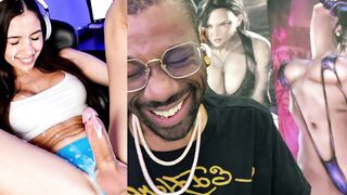 Gorgeous Small Transgender Cutie Cum Covering Herself, Cute Trans Gamer Gal Hands Free Cumming, Hazbin Hotel Futanari Cum, Trans Hentai Gal Cumming, AI Generated