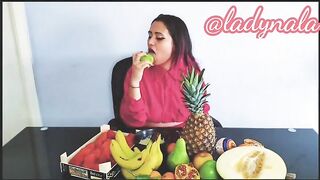 Corriéndome con un plátano