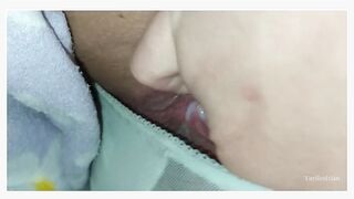 Jugando un ratito con mi coñito???? (Braguitas transparentes)