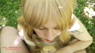 Hawt Technique : The blow job mission in the forest (Naruto Cosplay)