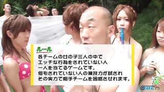 The event was a pool party attended by several gracious individuals.