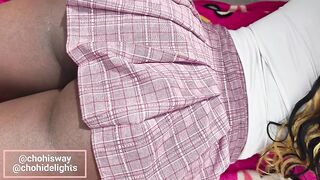 Chohi delight is a leggy secretary that likes her toes sucked in advance of that babe screws