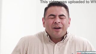 Chap is 1st time analed by breasty tranny wife Ariel Demure