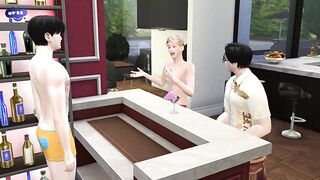 Hawt Homo model group-sex part three